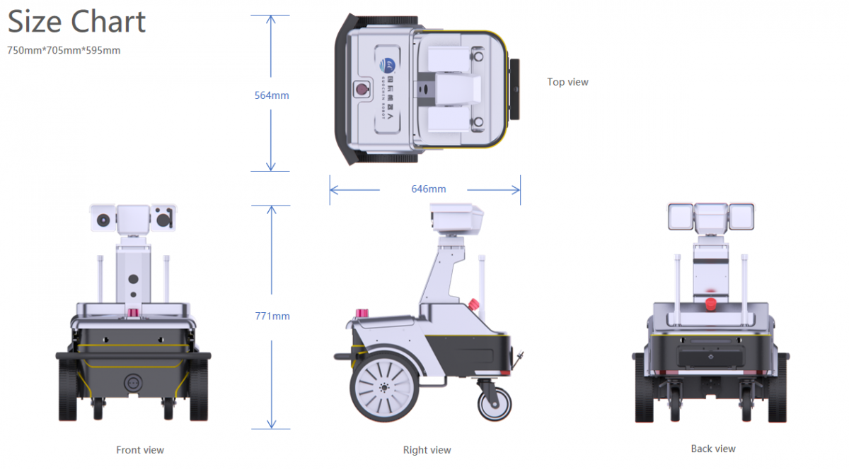 園區智能巡檢機器人